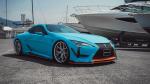 Lexus LC500 Semi-Gulf by Wald 2018 года